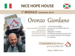 Intitolazione a Oronzo Giordano